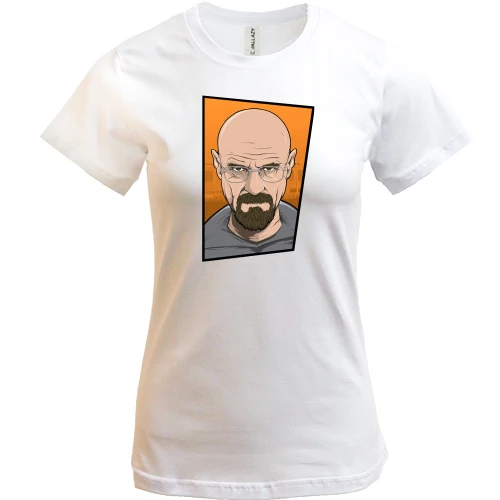 Женская футболка, Белый, Breaking Bad - Хайзенберг Art