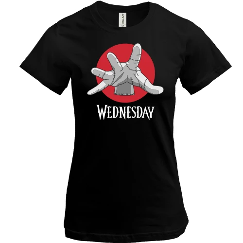 Женская футболка, Черный, Wednesday Thing