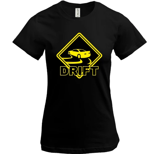 Женская футболка, Синий, DRIFT (1)