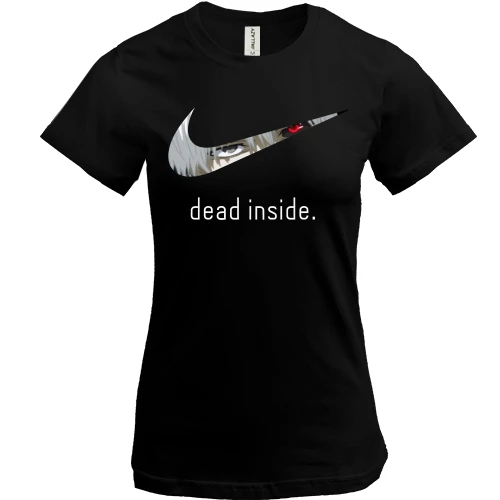 Женская футболка "Dead inside"