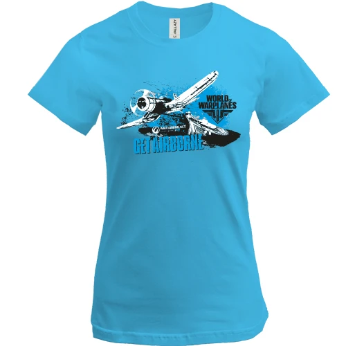 Женская футболка World of Warplanes — Get Airborne