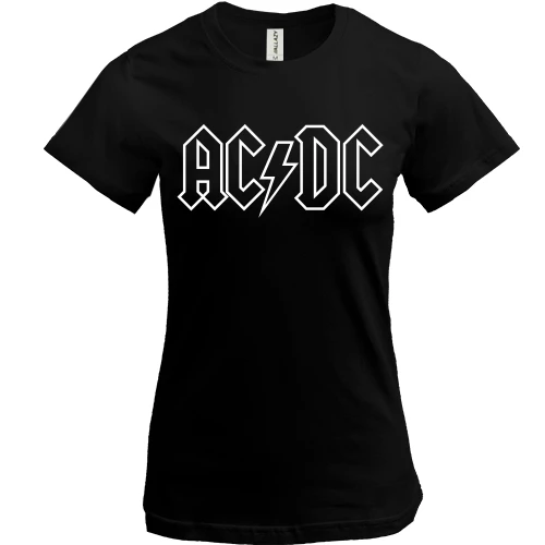 Жіноча футболка, чорний, AC/DC
