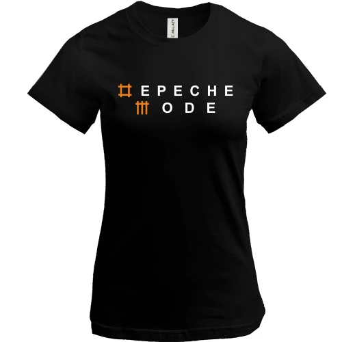 Женская футболка, Черный, Depeche Mode 2
