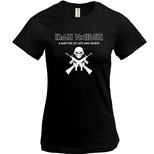 Женская футболка Iron Maiden 2