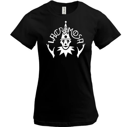 Женская футболка, Черный, Lacrimosa