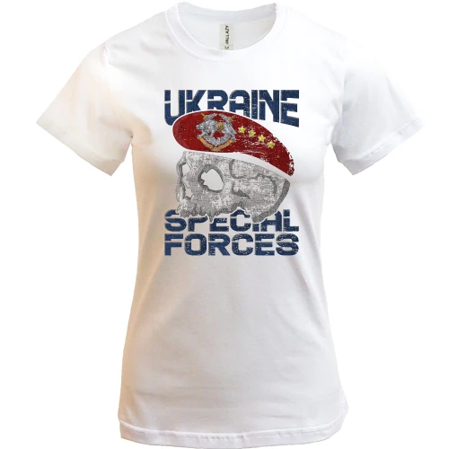 Жіноча футболка "Ukraine special forces"