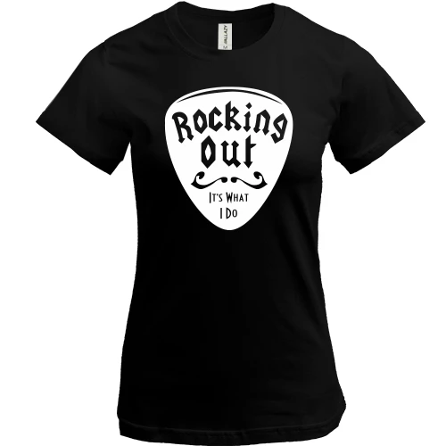 Женская футболка Rocking Out