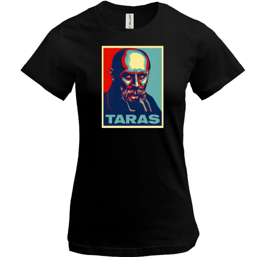 Женская футболка с Тарасом Шевченко (арт)