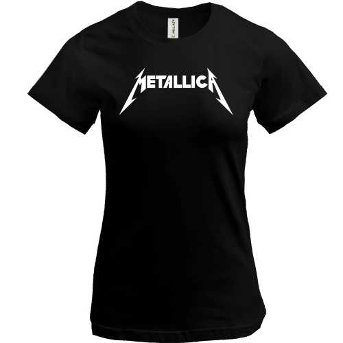 Жіноча футболка, Чорний, Metallica