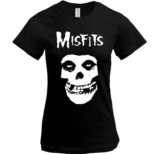 Жіноча футболка, Чорний, Misfits 2