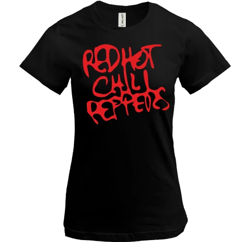 Женская футболка, Черный, Red Hot Chili Peppers 2