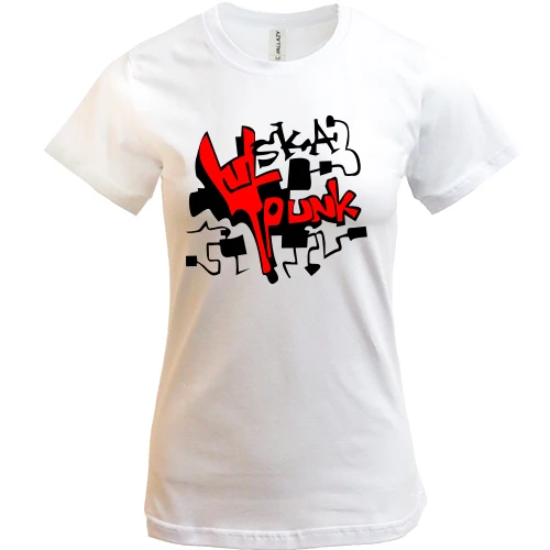 Женская футболка, Белый, Ska Punk