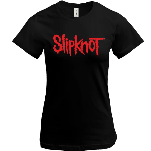 Женская футболка, Черный, Slipknot