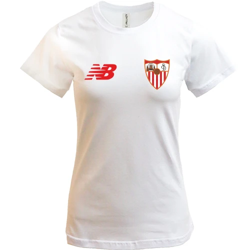 Женская футболка, Белый, FC Sevilla (Севилья) mini