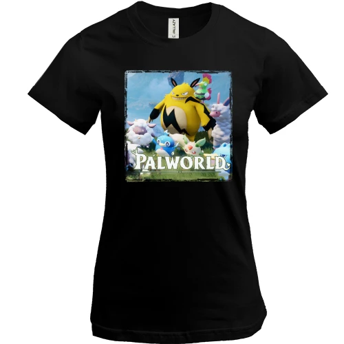 Жіноча футболка Palworld пали