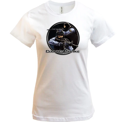 Женская футболка CS Counter Terrorist