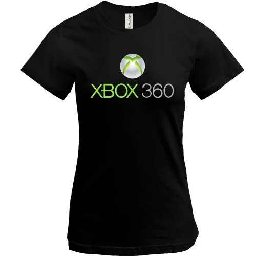 Женская футболка, Черный, XBOX 360