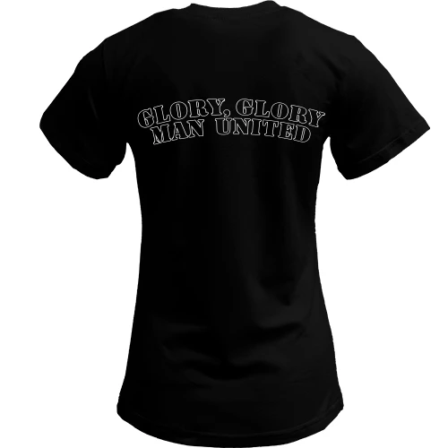 Женская футболка, Черный, Glory Man United