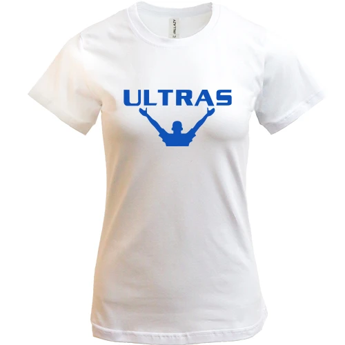 Женская футболка, Белый, Ultras