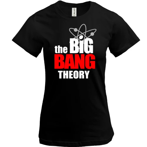 Женская футболка, белый, The Big Bang Theory