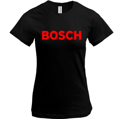 Женская футболка, Черный, Bosch
