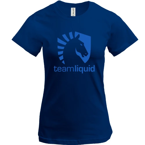 Женская футболка, Синий, Team Liquid