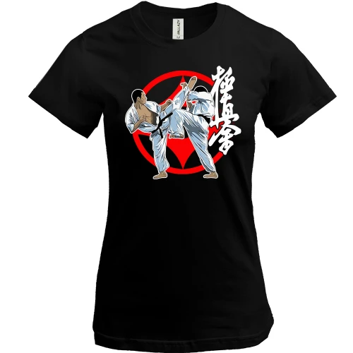 Женская футболка Karate Кёкусинкай