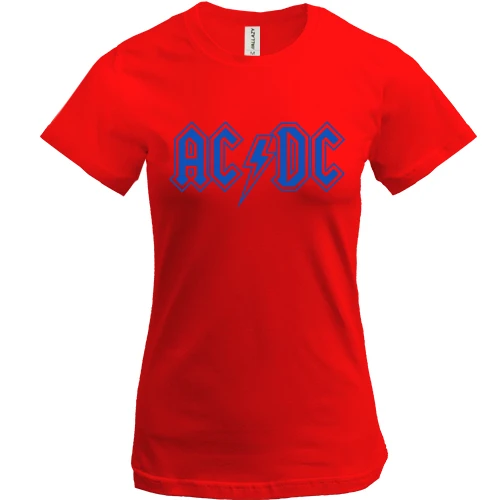 Женская футболка AC/DC (2)