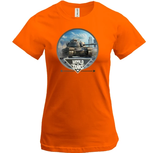 Женская футболка, Красный, WOT (3)