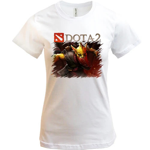 Женская футболка, Белый, DOTA 2 HD