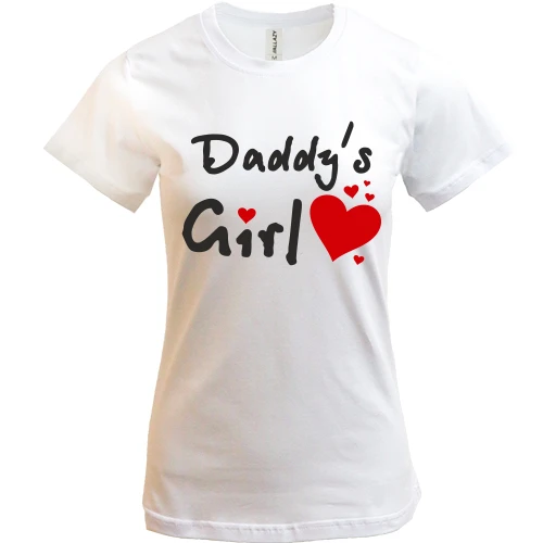 Жіноча футболка Daddys Girl