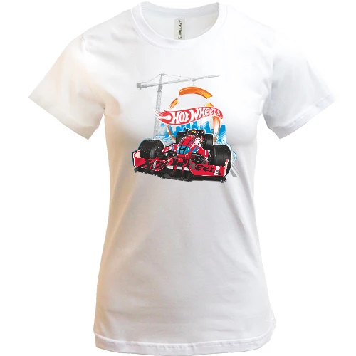 Женская футболка Hot Wheels