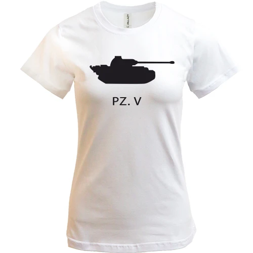Женская футболка PZ V 2