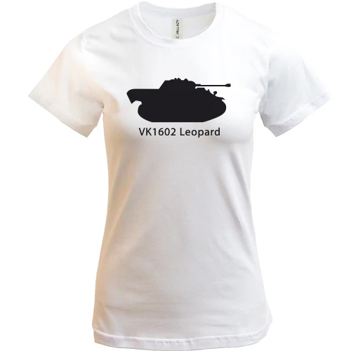 Женская футболка VK1602 Leopard