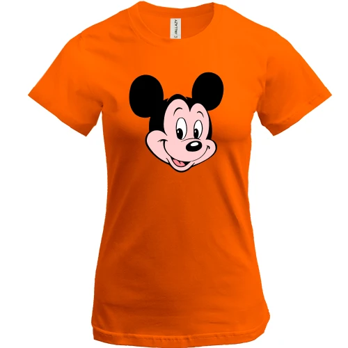 Жіноча футболка, Помаранчевий, Mickey 4