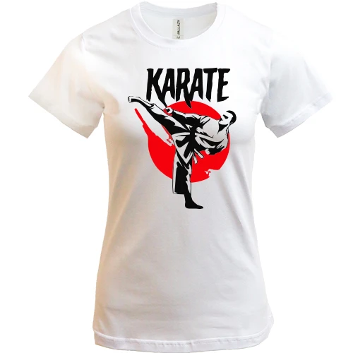 Женская футболка Karate (2)