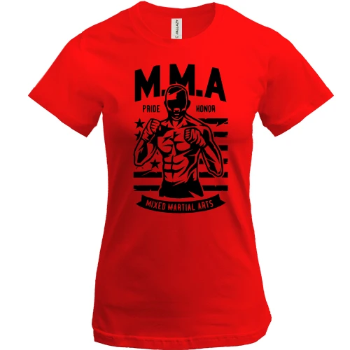 Жіноча футболка MMA - Pride - Honor