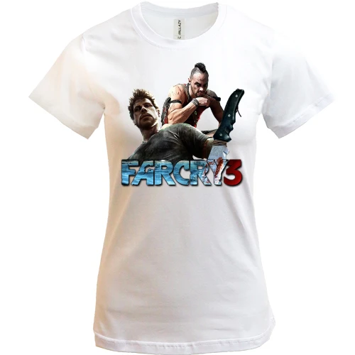 Женская футболка, Белый, Far Cry 3