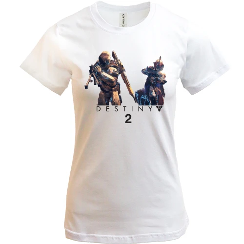 Женская футболка, Белый, Destiny 2