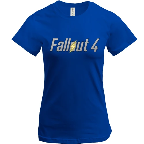 Женская футболка Fallout 4 Лого