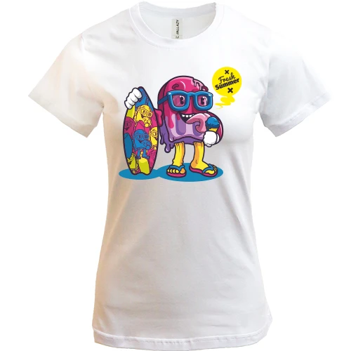 Женская футболка Fresh summer