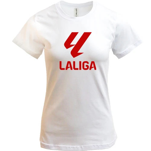 Женская футболка, Белый, La Liga