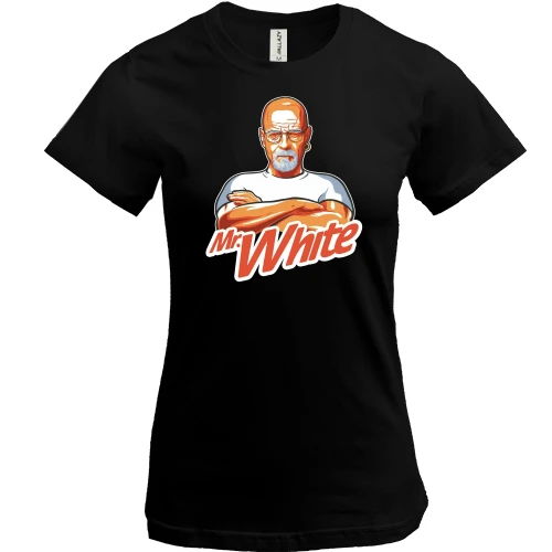 Женская футболка, Черный, Mr.White