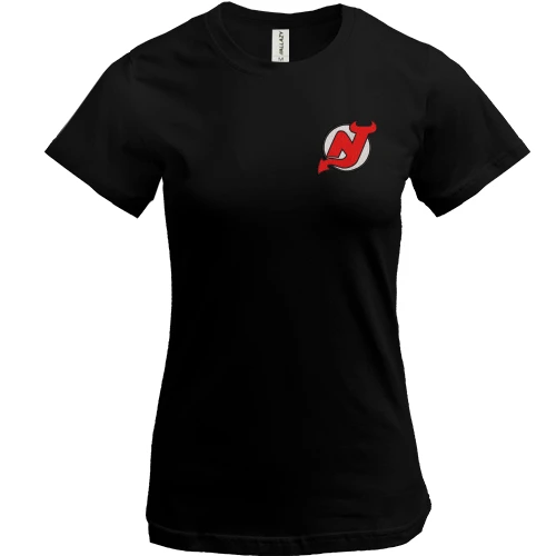 Жіноча футболка, Чорний, New Jersey Devils