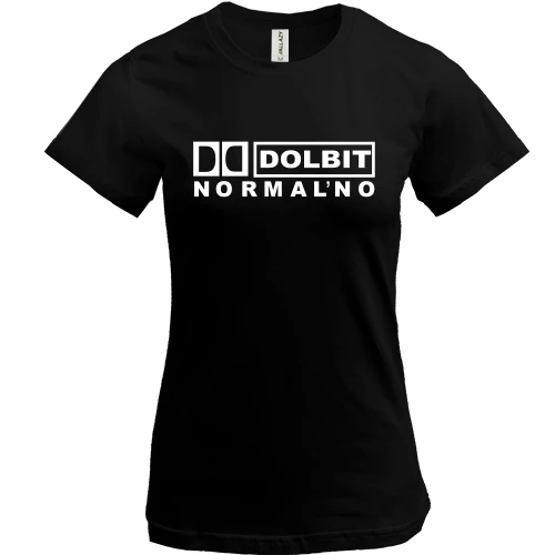 Жіноча футболка Dolbit Normalno