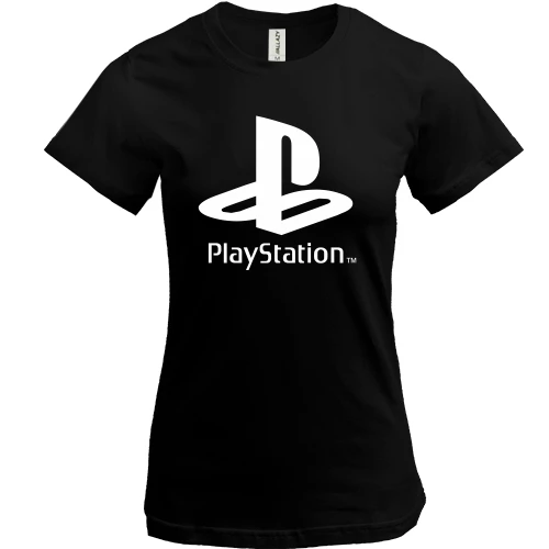 Женская футболка, Черный, PlayStation