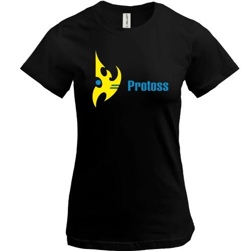 Женская футболка, Черный, Starcraft Protoss