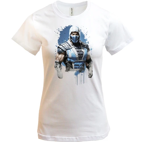 Женская футболка, Белый, с Sub Zero