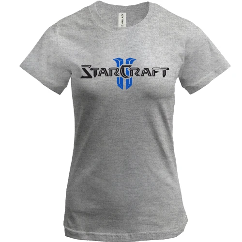 Жіноча футболка, Чорний, Starcraft 2 (2)