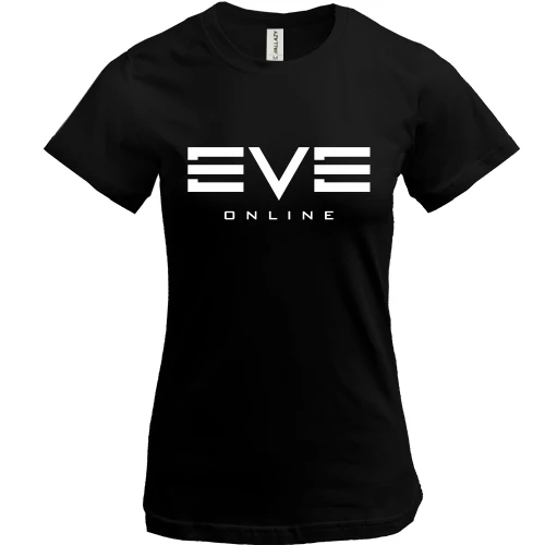 Женская футболка, Черный, EVE online